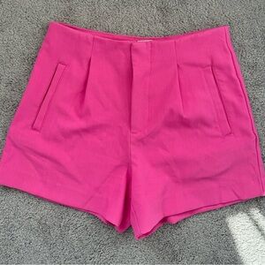 Pink dressy shorts